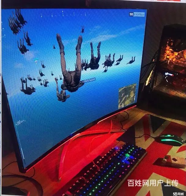 网咖急转42寸曲屏i5i7吃鸡32G内存3060独 - 图片 1