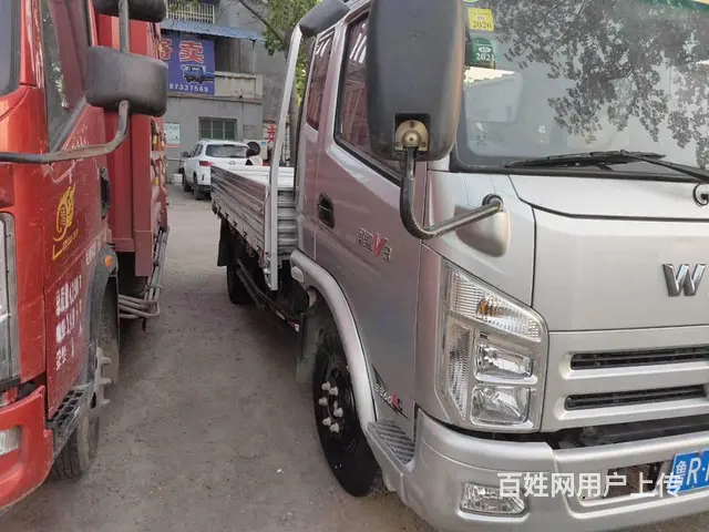 17年奥驰平板货车，蓝牌 - 图片 3