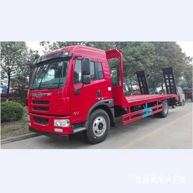 解放龙V挖机拖车 挖机板车 尺寸可定制 - 图片 6