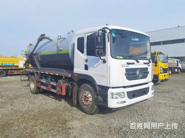 捡漏 低价出售东风多利卡15方吸污车 手续齐全 - 图片 2