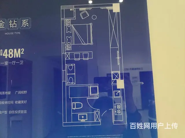 急售！湖塘吾悦广场旁挑高4.5米复式公寓 民用水电带燃气 - 图片 9