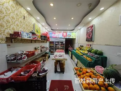 （达州铺源网）南外万达路发展银行旁30㎡水果店转让（夹层） - 图片 1