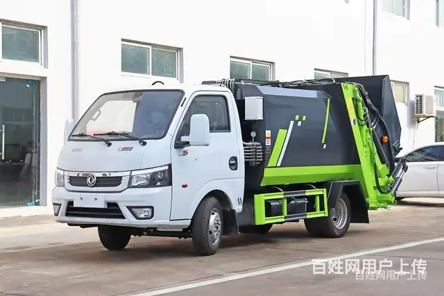 国六福田蓝牌 小区专用垃圾车 国6排放多少钱一辆 - 图片 8