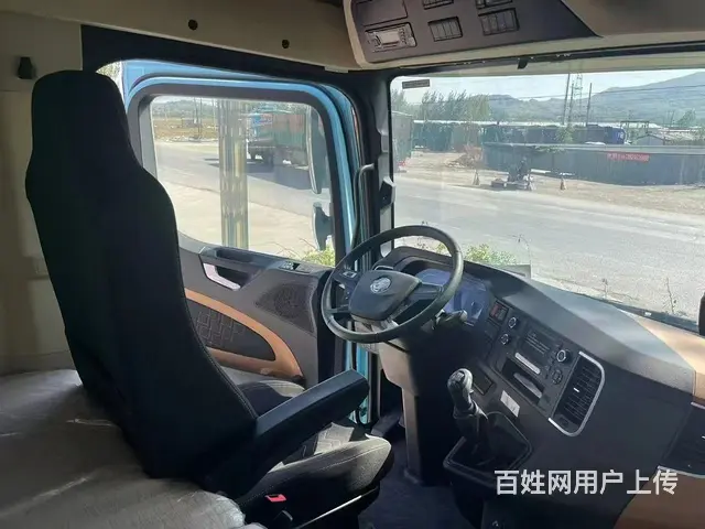 陕汽德龙X5S国六LNG潍柴480马力牵引半挂新车 - 图片 4