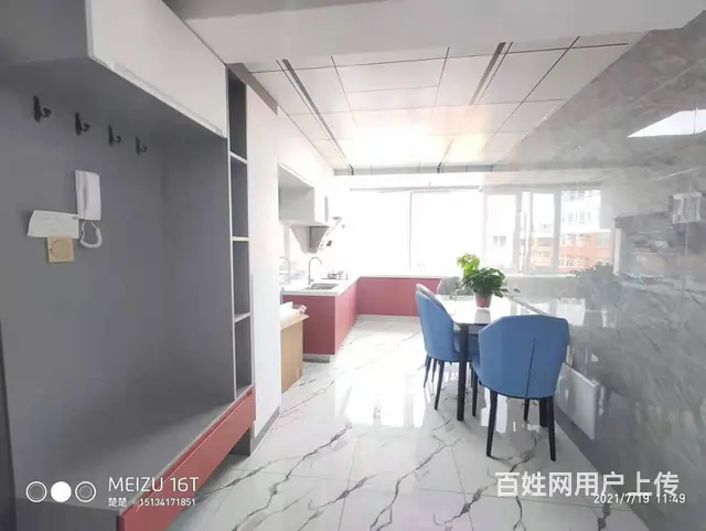 白楼早市龙江南里凌波家园5楼106平南北通精装地暖带家具可贷 - 图片 8