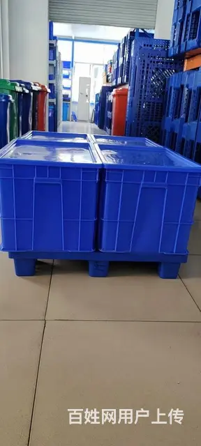 抚顺塑料筐,塑料箱,工业周转箱,错位筐,零件盒 - 图片 10