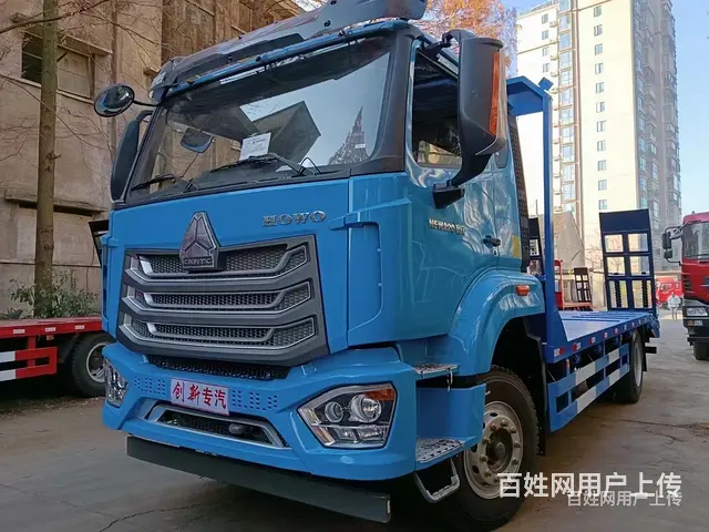 辽源重汽硬汉单桥平板车16吨挖机拖车包上牌价格是多少 - 图片 9