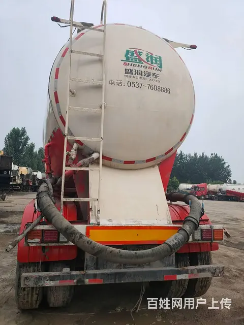 石家庄植物园二手罐车18年50方单仓盛润罐车 - 图片 4