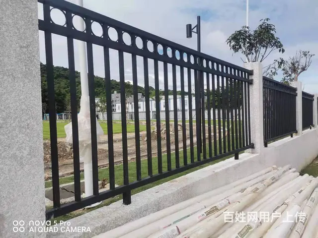 广西别墅小区花式铁栅栏围墙锌钢护栏量大优惠 - 图片 3