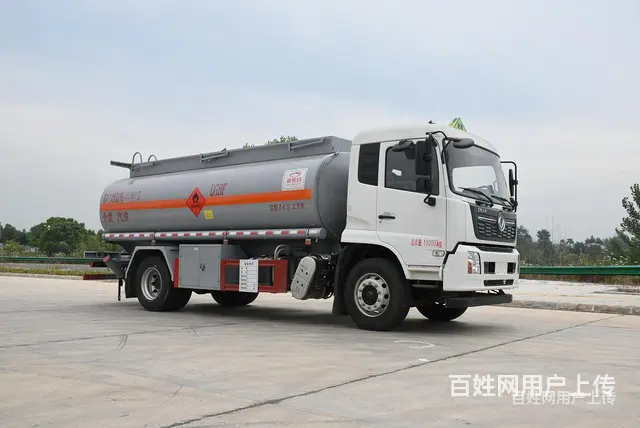 宁夏中卫天锦小三轴前四后六10吨油罐车14.9方运油车厂价直 - 图片 5