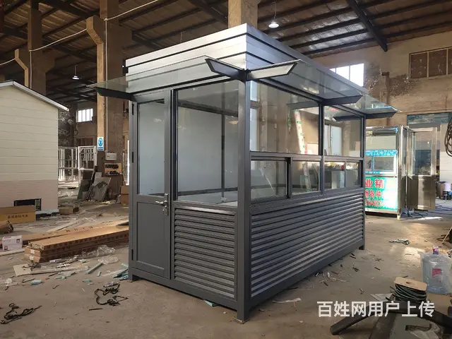 长春防理石岗亭，门卫保安岗亭，收费岗亭成品随时发货 - 图片 8