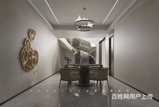 别墅装修 | 350㎡现代中式风格案例赏析 - 图片 3
