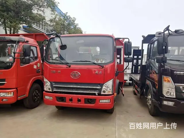 拖挖机的拖车平板运输车卖最好的厂家在哪里  价格 - 图片 6