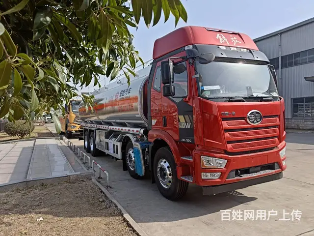 急处理，解放前四后八油罐车21吨全新库存处理 - 图片 2
