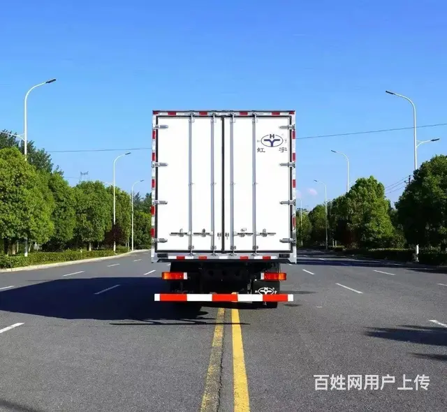 虹宇厂家直销东风天锦小三轴9.6米冷藏车 现车低价 - 图片 5