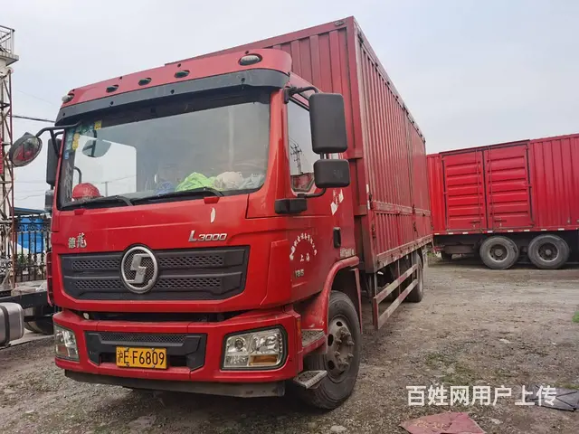 低价转让17年6月7.8米陕汽德龙厢式货车 原版车 - 图片 1