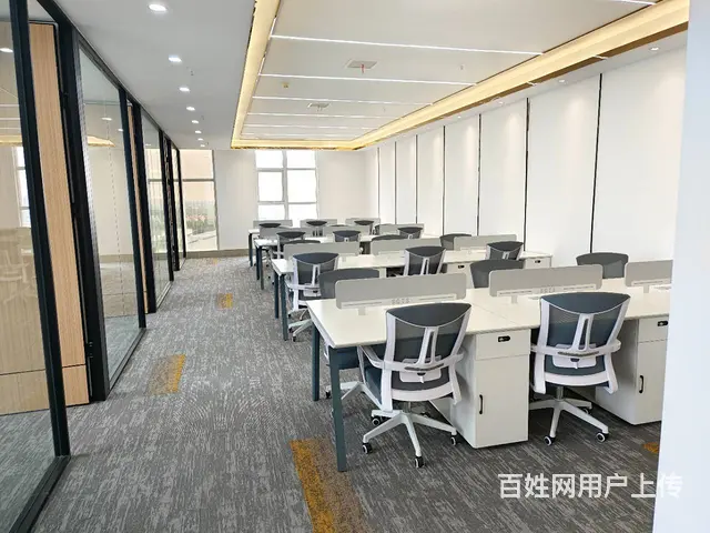 新都传化润锦大厦314平精装带家具出租 - 图片 2