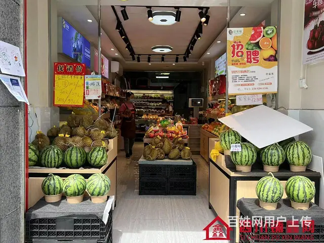 （四川铺鑫网）回风世纪花园50平水果店转让 - 图片 3