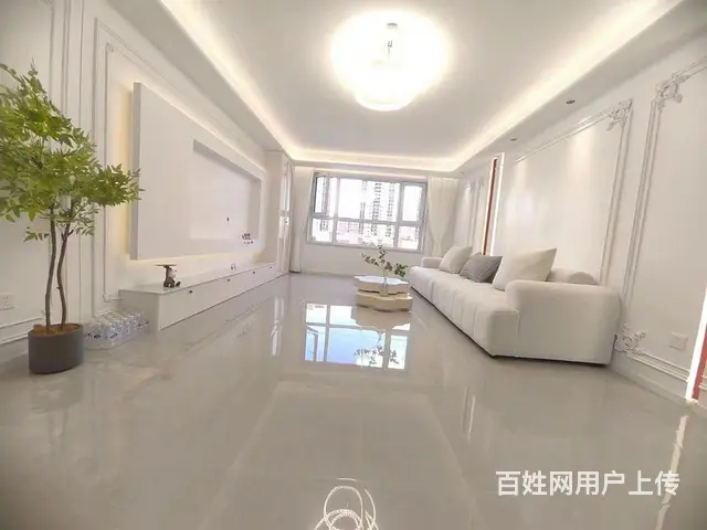 河畔家园  法式精装  电梯楼  新建校区房 7楼  精装修 - 图片 1