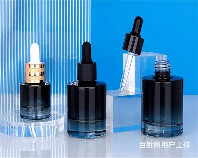 精油玻璃瓶烤漆加工厂家 - 图片 3
