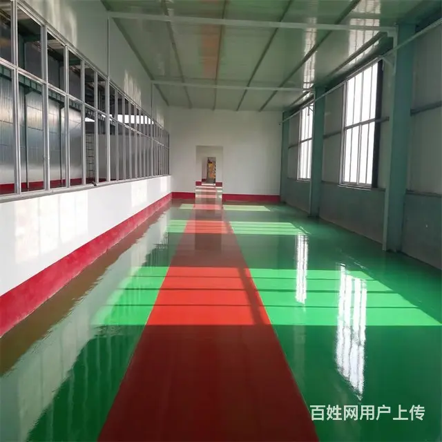 肥城车间水性环氧地坪漆 耐划伤耐磨涂料 环保无污染 - 图片 1