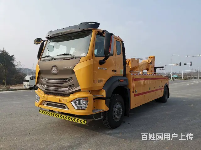 重汽豪沃托吊连体一托一黄牌清障车（可分期 0首付） - 图片 5