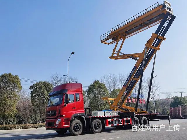 东风前四后八高空制瓦车 车载式高空上瓦车 高空作业升降平台 - 图片 7