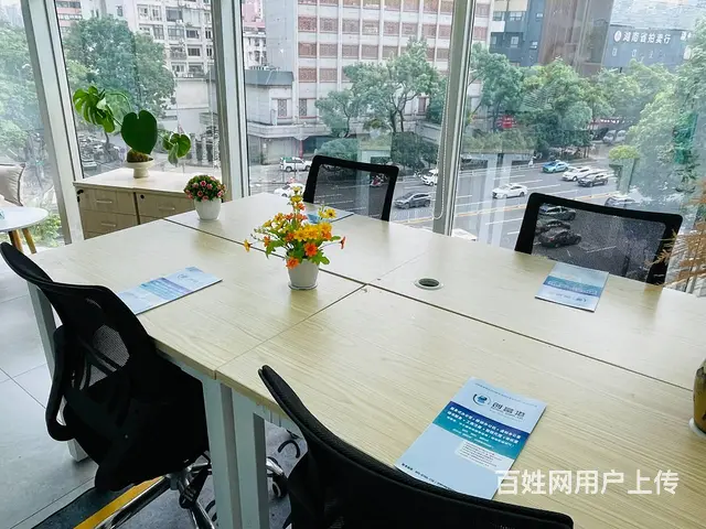 银华大厦物业直租办公室，可做直播间的靠窗4-6人间 - 图片 4