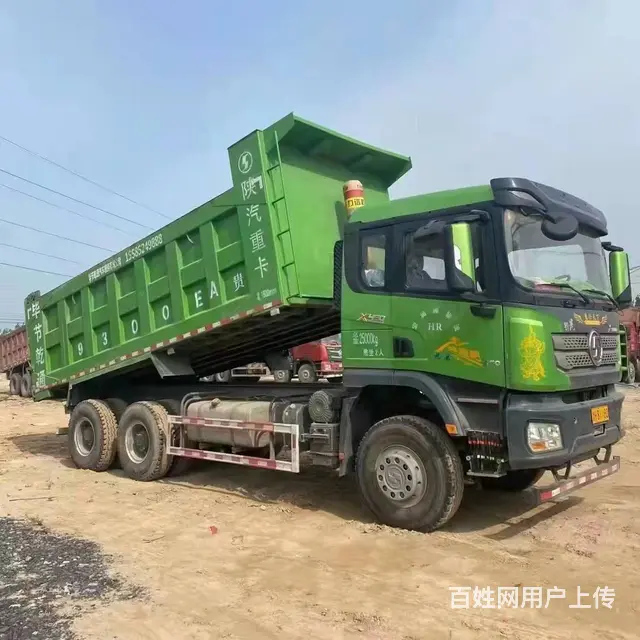 出售21年陕汽德龙X3000 大箱6.2米自卸车 - 图片 2