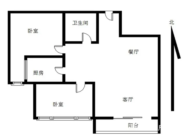 龙池 鸿源尚品 两房出租 高层 配套齐全 拎包入住 - 图片 9