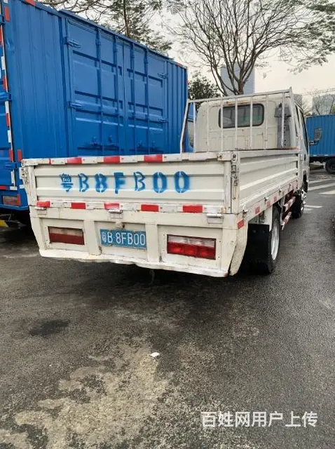 2013年江淮帅铃双排后双轮3.2米平板车 一手车 - 图片 3