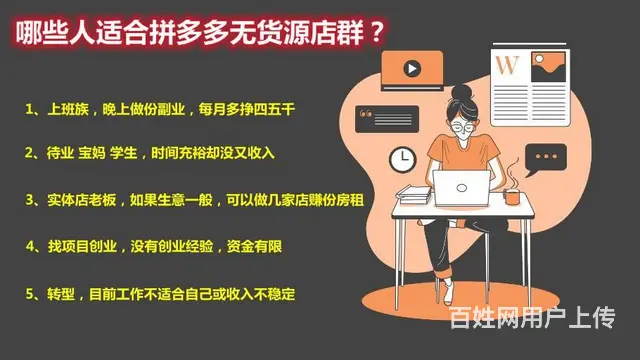 拼多多店群蓝海7天起店，拼多多精细化运营+轻付费 - 图片 3