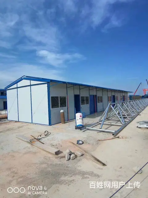 活动房 住人集装箱 室内隔墙围挡工地围挡 厂房隔断隔墙 移动 - 图片 1