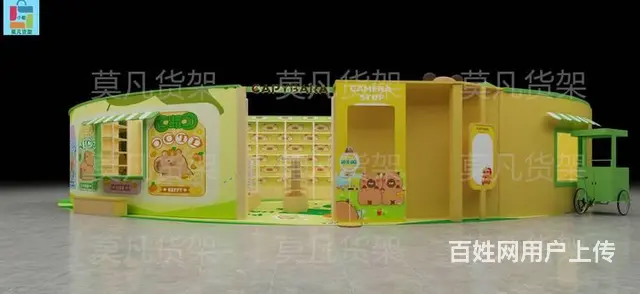 精品百货集合店货架规格齐全-莫凡货架价格咨询 - 图片 4