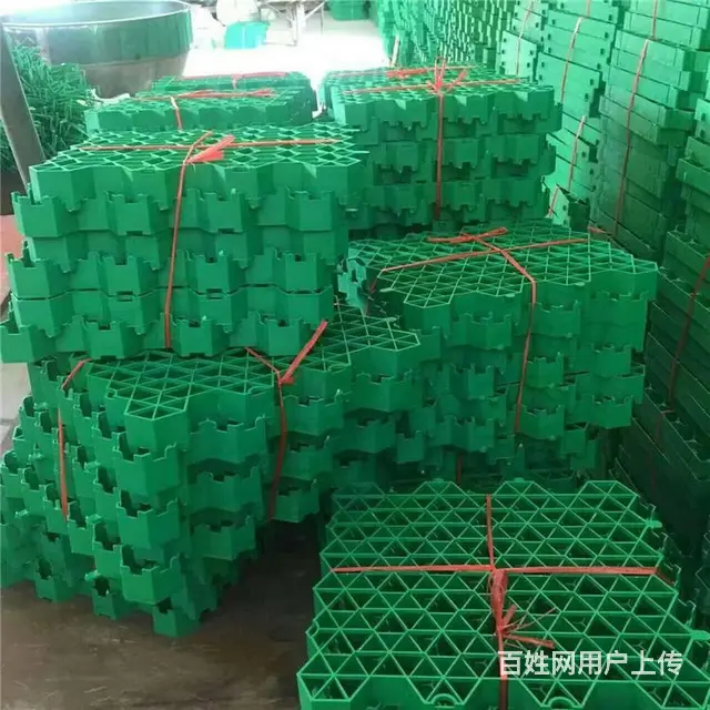 惠州篮球场HDPE种草板,草坪垫平口花口源头厂家 - 图片 2