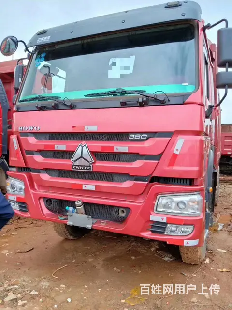 豪沃后八轮自卸车380马力带全保 - 图片 1