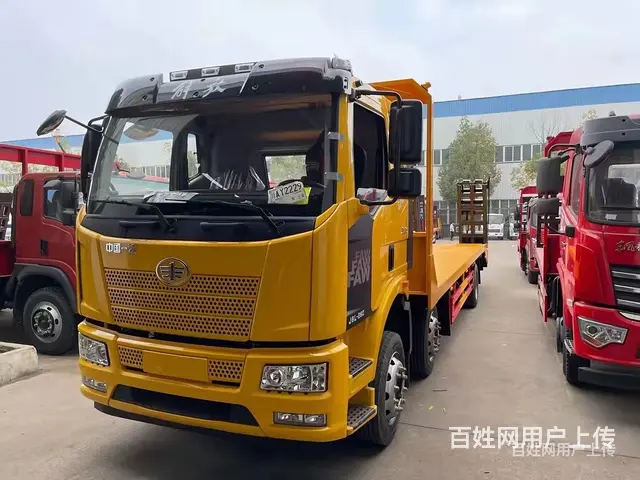 解放拉165挖机挖机拖板车 平板车 品质超越 - 图片 8