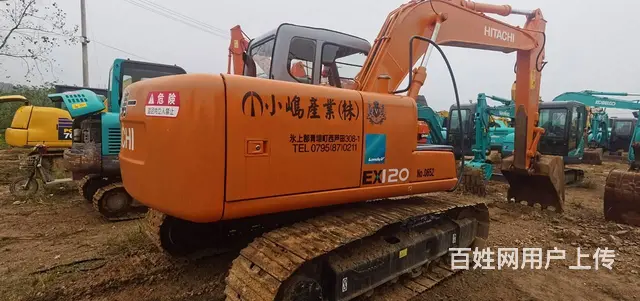 精品日立120-5挖掘机二手挖掘机诚心出售 - 图片 2