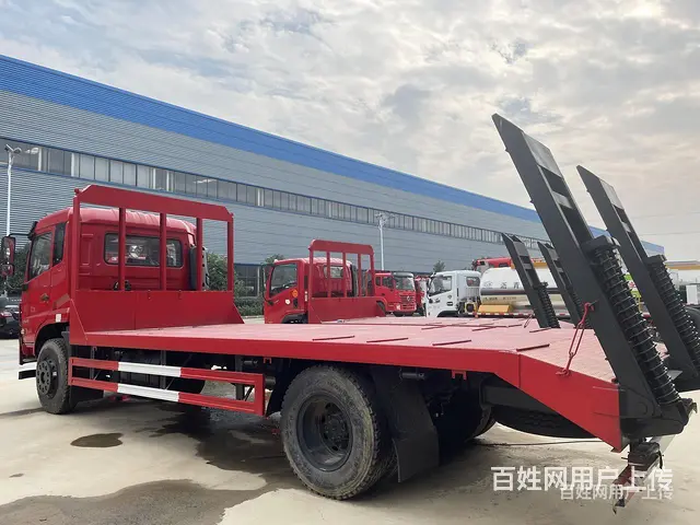 东风D17-H单桥挖机平板车 拖板车 厂家直销 - 图片 2