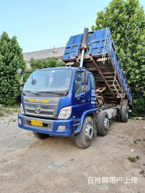 转让精品19年福田6.8米平板自卸车 个人一手车 - 图片 2