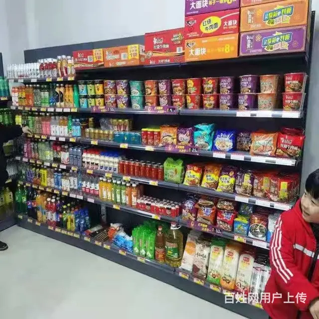 批发超市商店便利店货架收银台烟酒柜士多店药店货架厂 - 图片 2