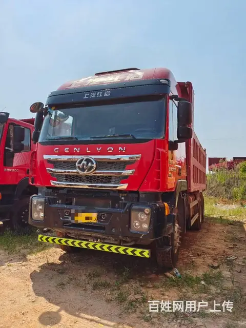 二手红岩杰狮 后八轮自卸车 国5 390马力 - 图片 1