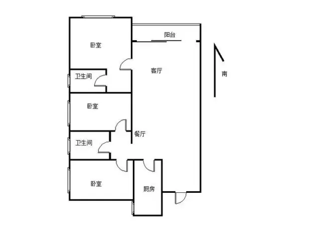 金域华府 东南向三房，1中对面，实拍图，保养很好 - 图片 10