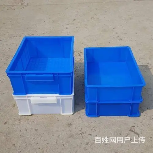 塑料收纳箱中空板箱折叠箱塑料周转箱错位筐塑料筐水箱 - 图片 5