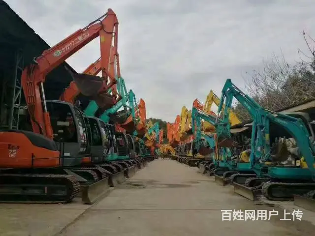 精品纯土方二手挖机市场，价格低，品牌全包运输 - 图片 1