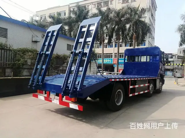 柳汽H5国六前四后四200挖机拖车 另收售二手板车 - 图片 3