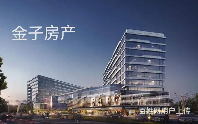 萧山机场快线德信空港城独栋2100方精装标办300方起地铁口 - 图片 1