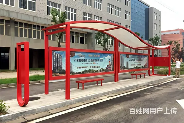 苏州卓尼PC板之候车亭，生产加工一体，可定制 - 图片 2