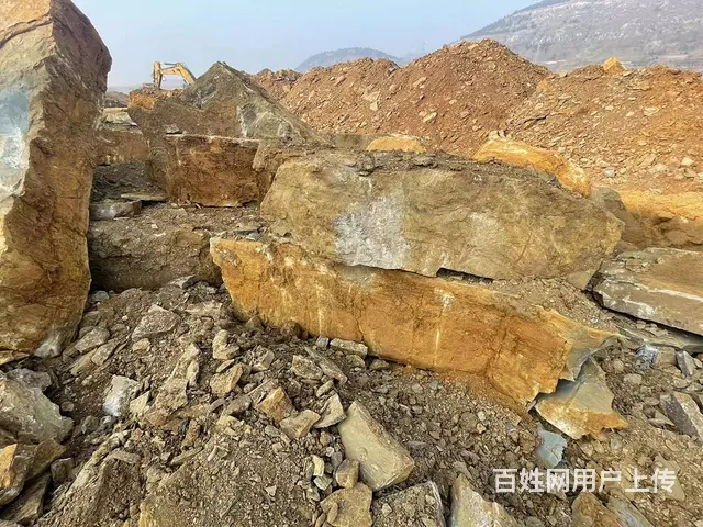 源头货源：黄色千层石景观石风景石假山石，量大从优 - 图片 5