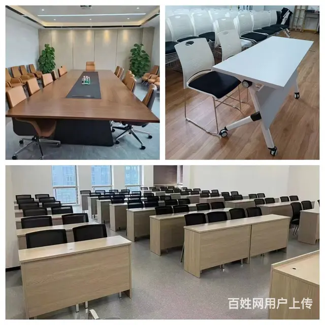 会议桌钢架桌电脑桌一条龙服务保险柜保密柜操作椅 - 图片 6